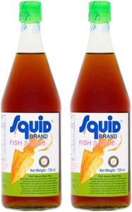 Squid Brand Fish Sauce 725 ml (Pack of 2)