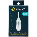 Safety 1st Safety 1st 3 in 1 Nursery Thermometer - Arctic Blue