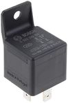 Bosch 0332019150 Mini Relay 12V 30A, 2x87, IP5K4, Operating Temperature from -40 Degree to 100 Degree C, 5 Pin Relay with Relay bracket