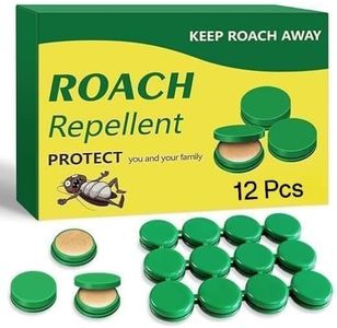 Natural Cockroach Killer for Kitchens, Bathrooms, and Cabinets, Cockroach Killer Gel, Roach Repellent for Cockroach, for Indoor Cockroach Control, Insect Control (Pack of 12)