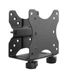 Jin Office Multifunctional Thin CPU Holder CPU Mount Mount Perfect for Intel NUC, The Mac Mini, Most Small CPUs