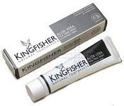 THREE PACKS of Kingfisher Natural Aloe Vera Tea Tree Mint Fluoride Free Toothpaste 100ml