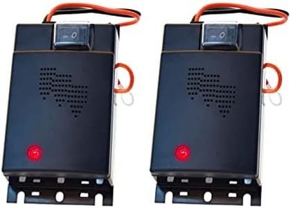 Etrogo Ultrasonic Repeller for Rodents Martens Mouse Repeller for Car Powered by 12 V 24 V Battery Pack of 2