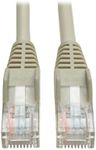 Tripp Lite Cat5e 350MHz Snagless Molded Patch Cable (RJ45 M/M) - Gray, 3-ft.(N001-003-GY)