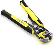 Crasts Wire Stripper and Cutter 24-10 AW 34-3 Gauge 0.2-6 mm Automatic Wire Cutter Stripping Tool 8 Inch Self-adjusting 3 in 1 Stripping Pliers for Cable stripper Cutting Crimping tool (Multicolor)