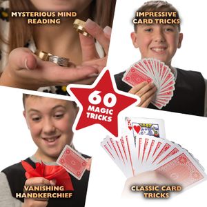 Marvin's Magic 60 Magic Tricks Set – Kids Magic Kit