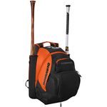 DeMarini Traditional Backpacks, Orange, one size