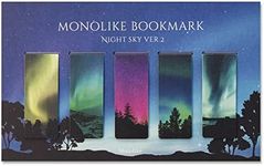 Monolike Magnetic Bookmarks Night Sky Ver.2, Set of 5