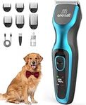 oneisall Dog Clippers Professional for Thick Hair,Dog Clippers for Cockapoo,Heavy-Duty Dog Grooming Clippers with Detachable Metal Blade, Cordless Pet Clipper