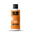 Passion Indulge Papain D10 Sunscreen Tan Removal SPF 40, PA +++ For sun protection,Uneven Dark Damaged skin, improve tone & texture With Papaya, Turmeric, & Orange | Oil free | Dermatologically Tested | For Men and Women | Natural & Vegan - 100 gm