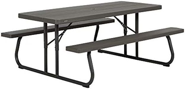 Lifetime 60112 6 ft (1.83 m) Picnic Table (Brown)