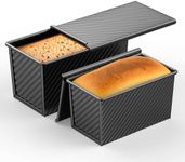 2 PCS Pullman Loaf Pan with Lid, 1L