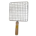 anne -kee Stainless Steel 17cm Barbeque Grill with Wooden Handle