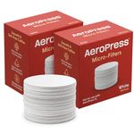 AeroPress Replacement Filter Pack - Microfilters For AeroPress Coffee And Espresso Maker - 2 Pack (700 count),White