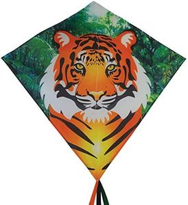 In the Breeze 3279 - Tiger 30 Inch Diamond Kite - Fun, Easy Flying Kite