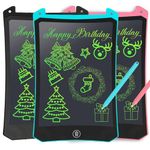 PINKCAT 3PCS LCD Writing Tablet, Doodle Board Gifts Drawing Pad for Kids, Repeat Graphic Tablet Learning Educational Toy - Gift for Kids 3-6 Years Old Girl Boy