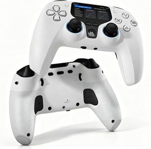 NBCP Wireless Pro Controller for PC with Display & Hall Effect Triggers - Compatible with PC/Switch 2 1/PS3/Android/iOS, Back Buttons, Turbo Mode, 5-Level Vibration