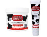 Udderly Smooth Duo Pack, Hand & Body Cream, 16 Ounce