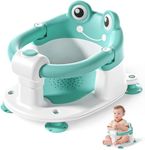 Baby Bath Seat for Babies 6 Months & up Non-Slip Toddler Bath Seats for Sitting Up Infant Bathtub Chair with Suction Cups and Soft Cushion for Baby Shower Tub Seat