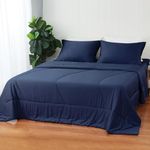 Bamboo Viscose Summer Comforter/Blanket Queen Size- Ultra Soft & Breathable Comfort - Perfect Medium Weight for Snuggling Without Overheating - Stay Cool & Cozy All Night