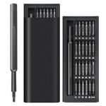 Anspect Precision Screwdriver Set, 24 in 1 Mini Screwdriver, Magnetic Driver Bits Set, S2 Alloy Steel Pocket Manual Screwdriver Tool Set, Repair Tool (Space Black)