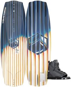 Liquid Force 2026 Trip 144cm Wakeboard with Index Size 8-12 Wakeboard Bindings Package