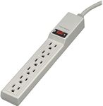 Fellowes 99000 Economical Power Strip with 6 Outlets