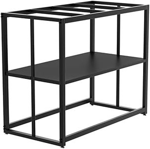 DWALE Fish Tank Stand Metal Aquarium Stand 40 Gallon Aquarium Turtle Tank 36.5" x 18.5" x 29.5"