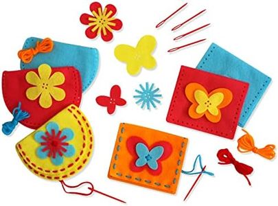 Serabeena Sewing Kit for Kids - Sew Felt Purses | 6 Kits Ages 4-8