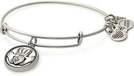 Alex and Ani Charity by Design, Claddagh Rafaelian Silver Bangle Bracelet