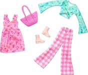 Barbie Fashion 2-Pack, Pink Dress, 