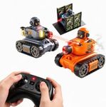 OBEST 2 Pack RC Battle Tanks with Infrared System & Sound Effects for Kids