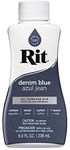 Rit Dye Sewing Liquid Fabric, 8-Ounce, Denim Blue