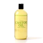 Mystic Moments | Organic Castor Carrier Oil 1 Litre - Pure & Natural Oil Perfect for Hair, Face, Nails, Aromatherapy, Massage and Oil Dilution Vegan GMO Free