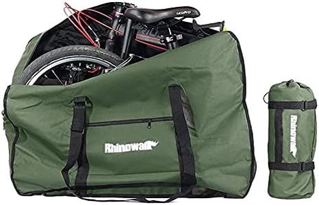 Rhinowalk Bike Travel Bag Case Box Thick Bicycle Folding Carry Bag Pouch,Bike Transport Case for Air Travel