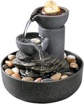 Evisso Indoor Fountain 2-Stage Wate