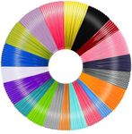 3D Pen Filament Refill PLA 1.75mm, 20 Colors, 16.4 Feet Per Color, Total 328 Feet, 3D Pen Accessories Set Compatible with Most 3D Printing Pens for Kids