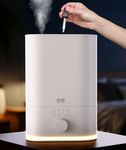 Everlasting Comfort Cool Mist Humidifiers for Bedroom (6L) - Large Room No-Filter, Quiet Air Corded Humidifier for Plants, Baby, Allergies, Dry Skin, Congestion, 60 Hr Run Time, Easy Clean