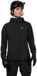 Fox Racing Men's Ranger Water Jacket, Black, X-Large