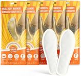 Bramble Insole Foot Warmers - Natural, Odorless, Air-Activated Warmers - Up to 10 Hours of Heat - 5 Pair (10 Warmers)