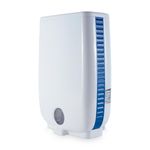 Meaco Portable Dehumidifier DD8L Junior - Compact Desiccant Dehumidifier - Best For Small Homes & Outdoor Spaces - Prevent Condensation, Mould & Damp - 18 x 35 x 50 cm White