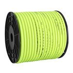 Flexzilla Pro Air Hose, Bulk Plastic Spool, 3/8" X 250', Heavy Duty, Lightweight, ZillaGreen-HFZ38250YW