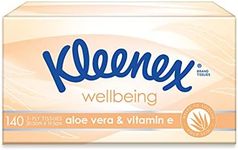 Kleenex Aloe Vera & Vitamin E 3 Ply Facial Tissues 140 Pack