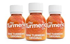 The Turmeric Co Turmeric Shots - 28x60ml Fresh & Raw Pressed Ingredients, Immune System Booster Shots, Natural Energy Drink, No Added Sugars/Sweeteners, Vegan, Created by A Premier League Footballer