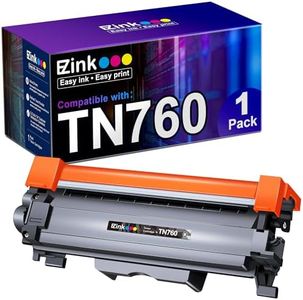 E-Z Ink TN760 Toner Cartridge Replacement Compatible for Brother TN-760 TN730 TN-730 for Brother DCP-L2550DW HL-L2350DW L2395DW L2390DW L2370DW MFC-L2710DW L2750DW L2730DW (Black, 1 Pack)