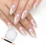 Artdone White Pearl Chrome Nail Pow