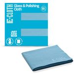 E-Cloth Glass & Polishing Microfiber Cleaning Cloth, Alaskan Blue