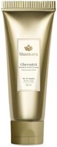SHANKARA Gheesutra Hand and Foot Cream Enriched with Washed Ghee, Moringa, and Bamboo Extracts For Intensive Hydration, Moisturizing, and Skin Barrier Improvement - 60ml