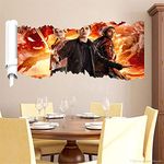 Gadgets wrap Percy Jackson sea of Monsters Scratched Paper roll Style Wall Decal (50cmx90cm)