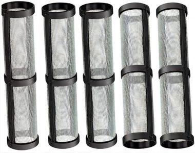 5 Pieces Airless Paint Sprayer Filter 390 395 490 495 595 Pump Manifold Strainer 60 meshCompatible with Graco 246384 for Airless Paint Sprayers